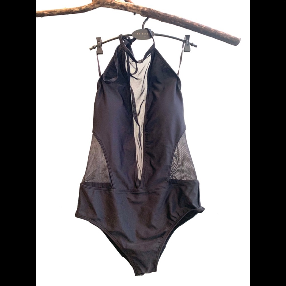 Black TED BAKER LONDON one piece swimsuit